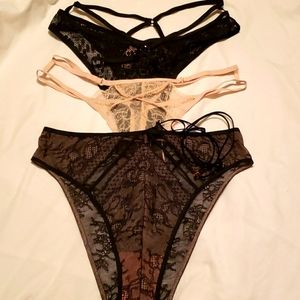 3 Victoria secret woman panties